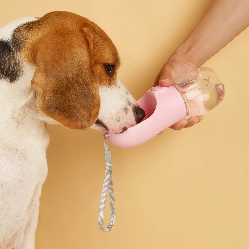 Pet Dog Water Bottle 350/550ml Portable Drinking Bowls For Small Big Dogs Water Dispenser Travel Leakproof Puppy Feeder Supplies
