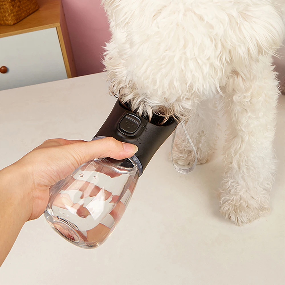 Pet Dog Water Bottle 350/550ml Portable Drinking Bowls For Small Big Dogs Water Dispenser Travel Leakproof Puppy Feeder Supplies