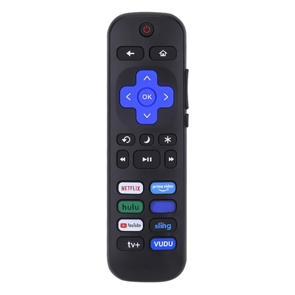 Universal Remote Control for Roku Series TV NETFLIX HD XD XS Streaming Player with Vudu Pandora Youtube Keys Infrared Controller