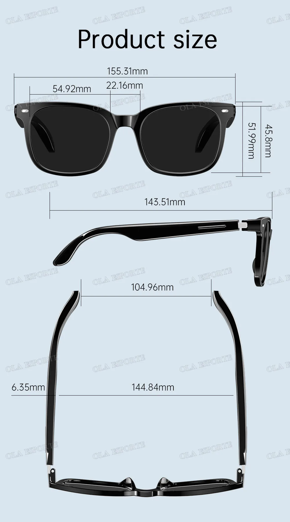2026 New AI Smart Glasses Photochromic Lenses Bluetooth Call Noise Reduction Music Headphone Microphone Sunglasses for Men Women