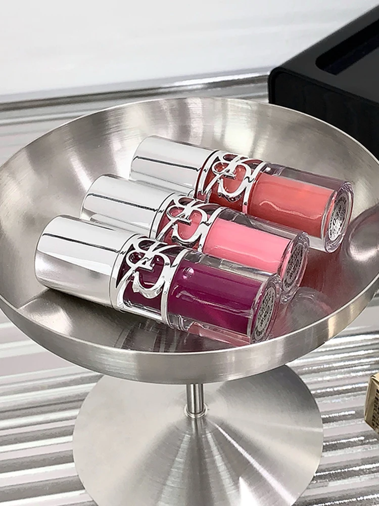 Gege Bear Glittering Mirror Lip Glaze, Watery Shimmering Light Lip Gloss Makeup 8 Colors, Hydrating Moisturizing, Long Lasting