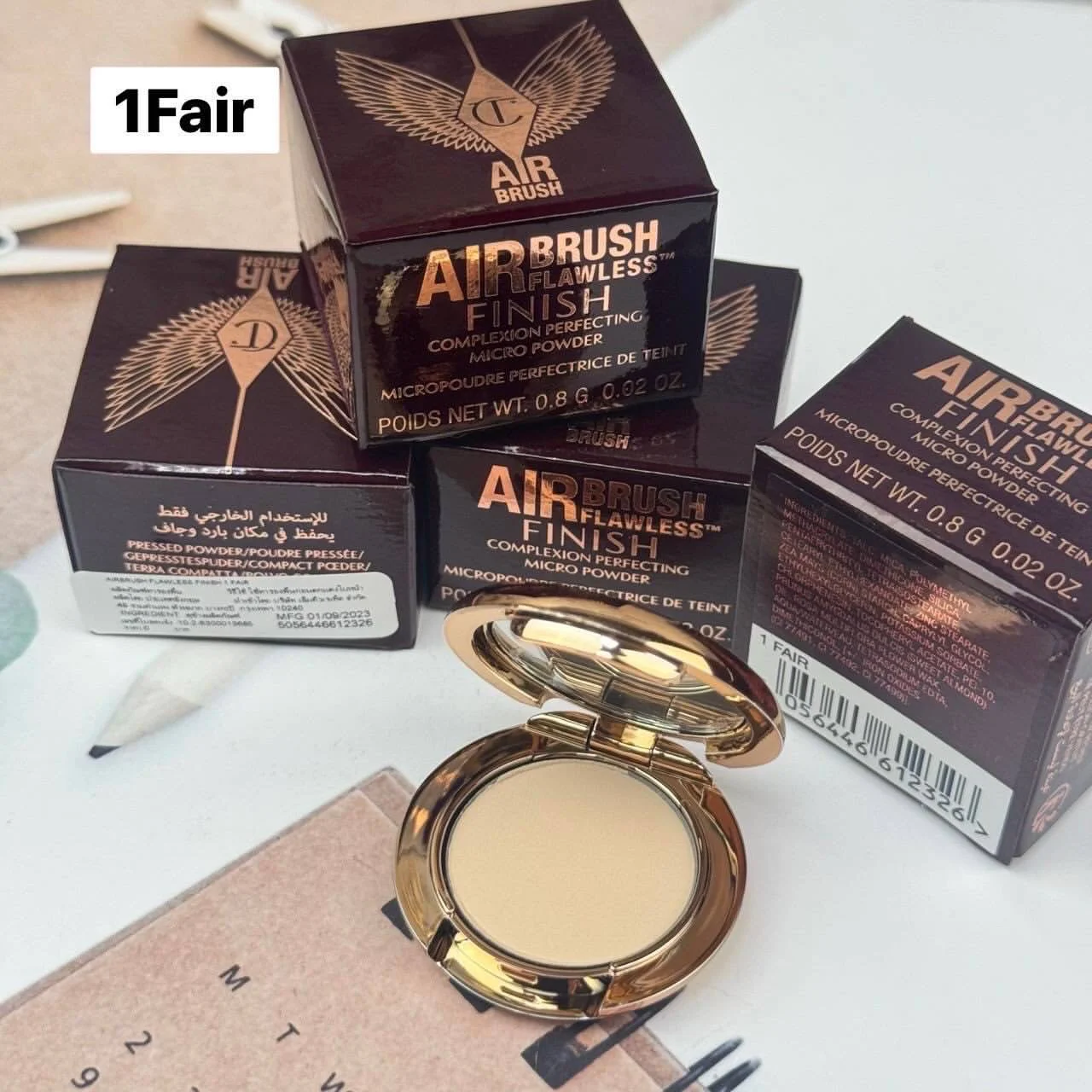 Charlotte Tilbury Lip Balm Facial Setting Powder Delicate Texture Flawless Liquid Foundation Cosmetics Moisturize Setting Spray