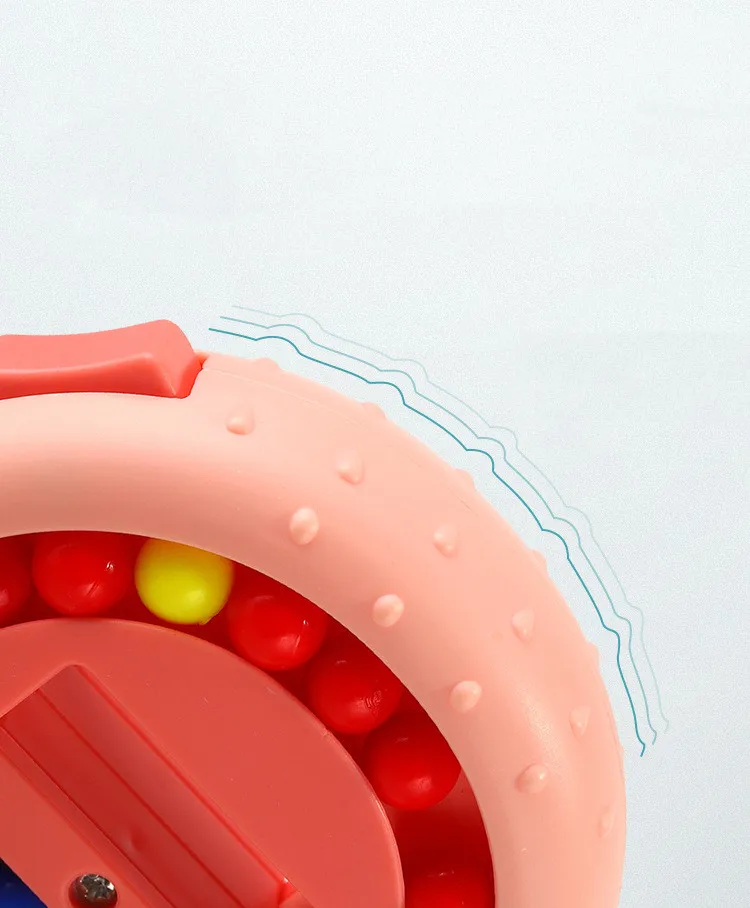 New Kids Rotating Magic Beans Fingertip Toys Children Spin Bead Puzzles Game Learning Educational Adults Stress Relief Toy
