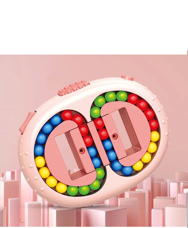 New Kids Rotating Magic Beans Fingertip Toys Children Spin Bead Puzzles Game Learning Educational Adults Stress Relief Toy