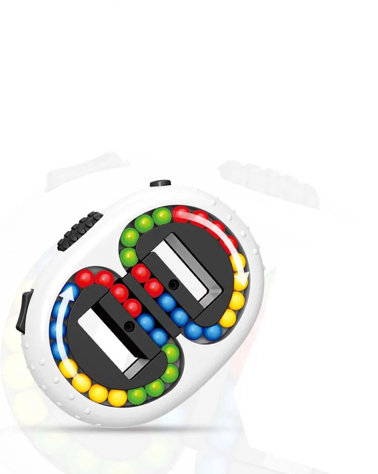New Kids Rotating Magic Beans Fingertip Toys Children Spin Bead Puzzles Game Learning Educational Adults Stress Relief Toy