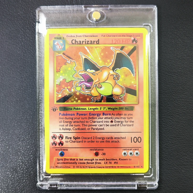 DIY Collection Cards with Card Brick 1996 1st Edition Flash Cards Game Anime Shining Cards Gift