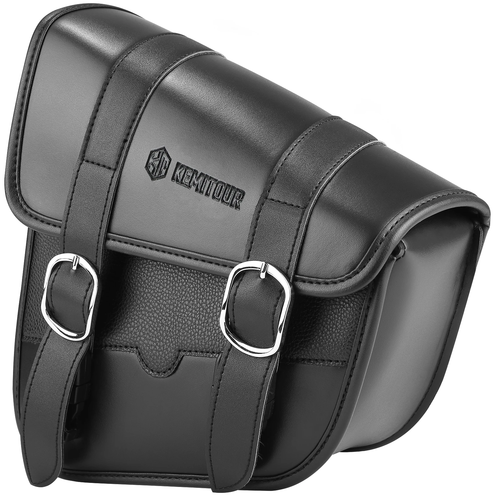 Motorcycle Swing Arm Bags Swingarm Bag Waterproof Saddlebag for Softail Standard Dyna Low Rider Sport Glide Left Side Solo Bags