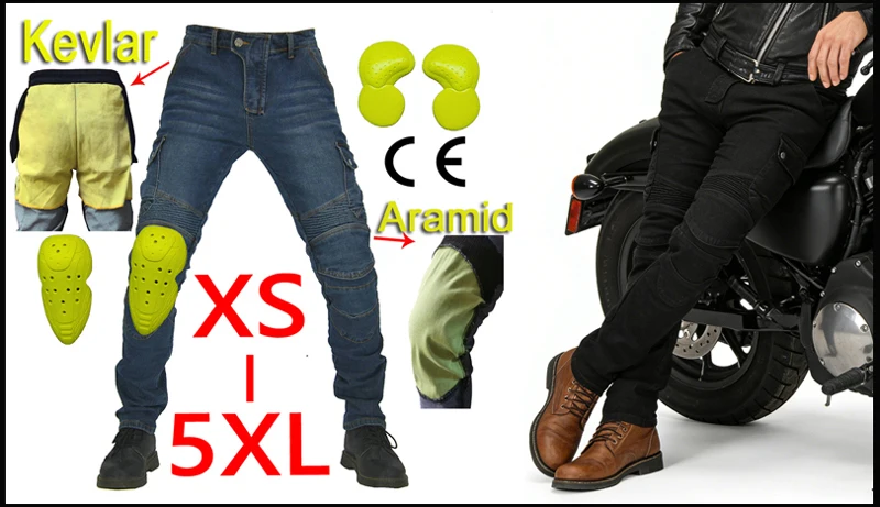 Kevlar Motorcycle Jeans Men Summer Riding Pants Blue Dirt Bike Trousers Abrasion Resistant Mesh Ventilation Durable