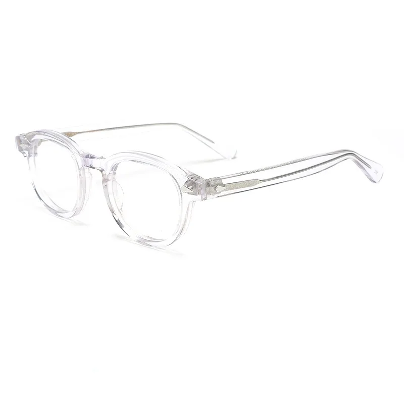 Quality Handmade Acetate Optical Glasses Frame Men Women Vintage Oval Eyeglasses Prescription Eyewear