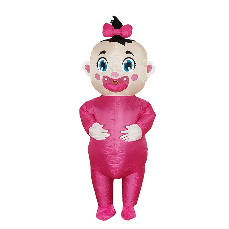 Adult Colorful Rooster ET Alien Inflatable Costumes Funny Fancy Animal Outfits Halloween Carnival Performance Wear for Man Woman
