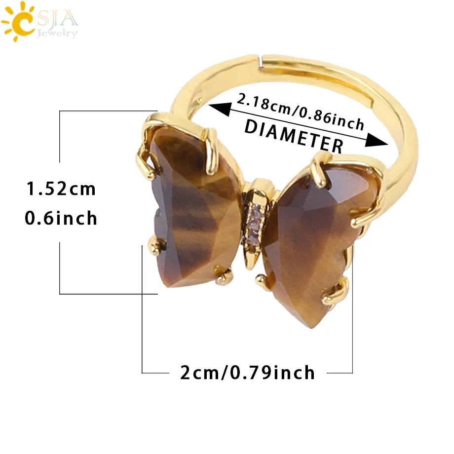 Rock Crystal Necklace Butterfly Necklaces Natural Stone Amethysts Clear Quartz Tiger Eye Pendants Stainless Steel Chain H158