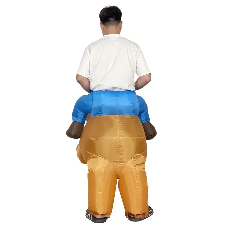 New Arrival Cartoon Animal Inflatable Costumes 2026 Capybara Inflatable Outfits Cute Animal Blow Up Clothing Party Beach Props