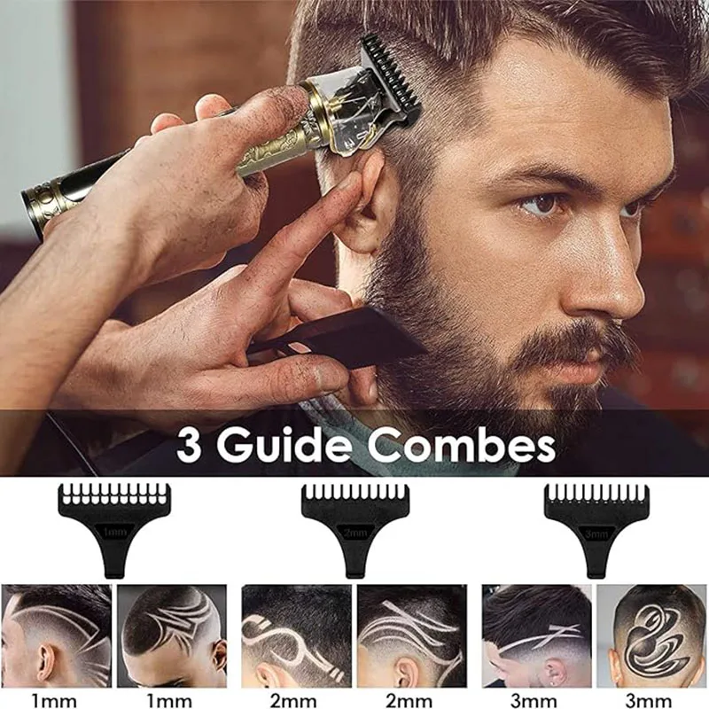 2026 New Arrival!Vintage T9 Hair Clipper Beard Shaving Body Hair Trimmer Clippers Electric Men Haircut Machine Barber Shaver