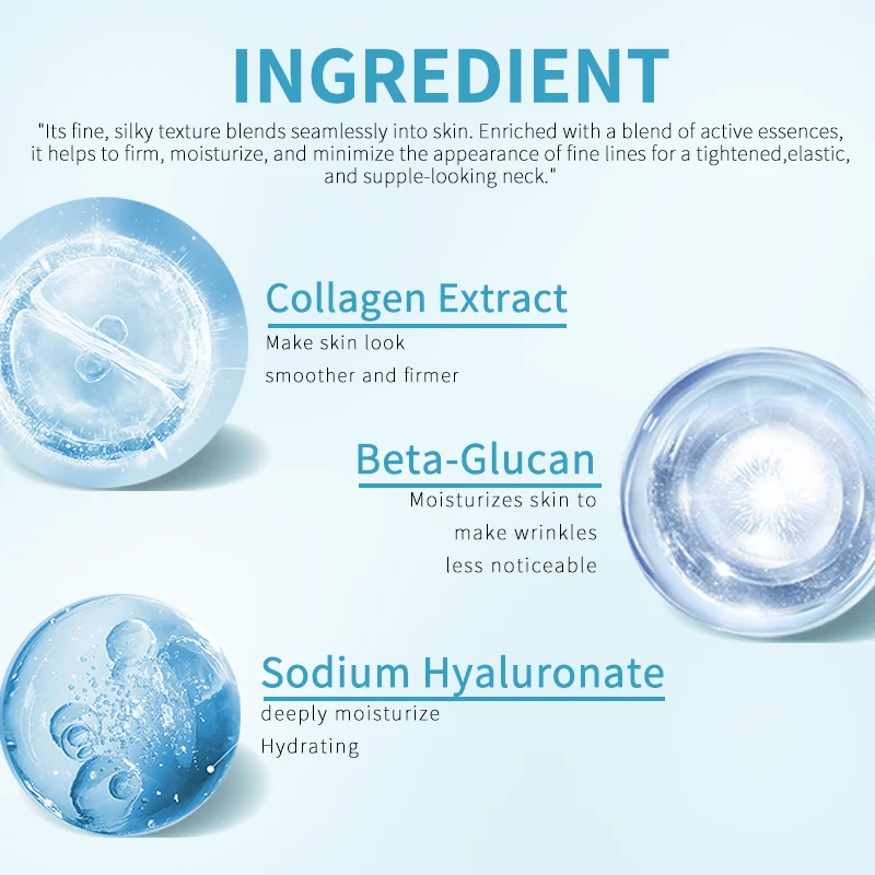 Collagen Neck Mask: Firm, Brighten & Hydrate. Anti-Aging, Tighten, Nourish, Smooth Wrinkles. Deep Moisturize for Youthful Neck S
