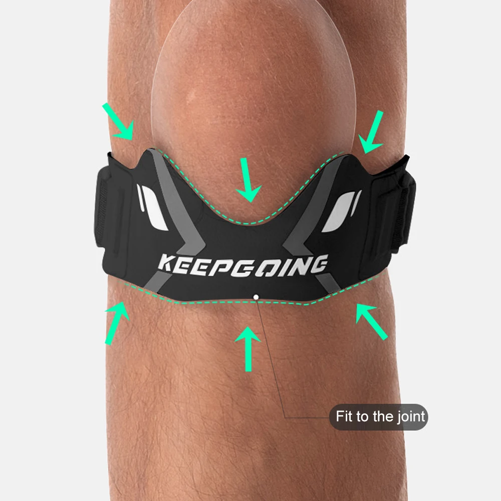 1PCS Patella Knee Strap Band for Knee Pain Knee Support Patella Stabilizer Braces Tendon Ergonomic Pad