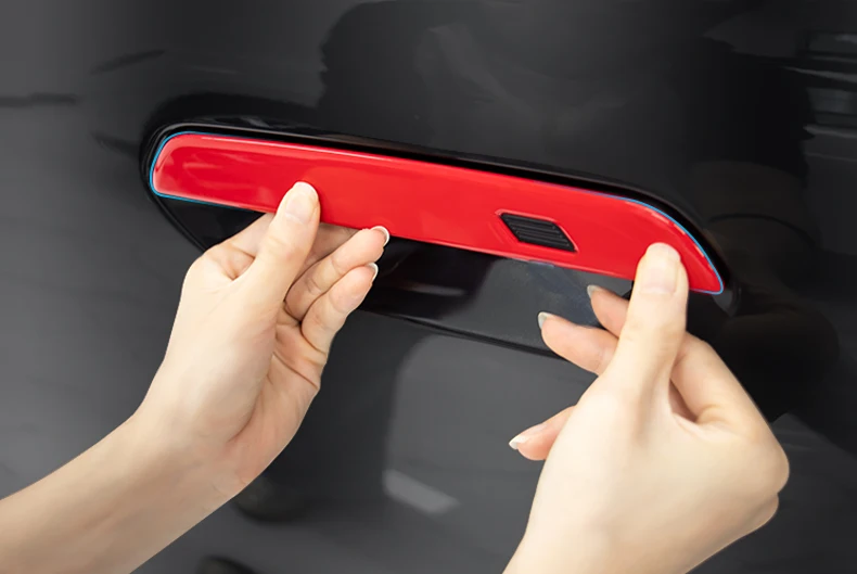Car Door Handle Sticker Exterior Trim Cover For Mini Countryman U25 2024 2025 ABS Car Exterior Door Handle Bowl Decorative Shell