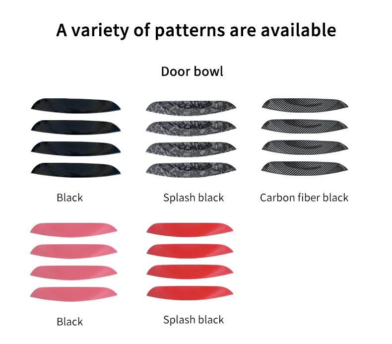 Car Door Handle Sticker Exterior Trim Cover For Mini Countryman U25 2024 2025 ABS Car Exterior Door Handle Bowl Decorative Shell