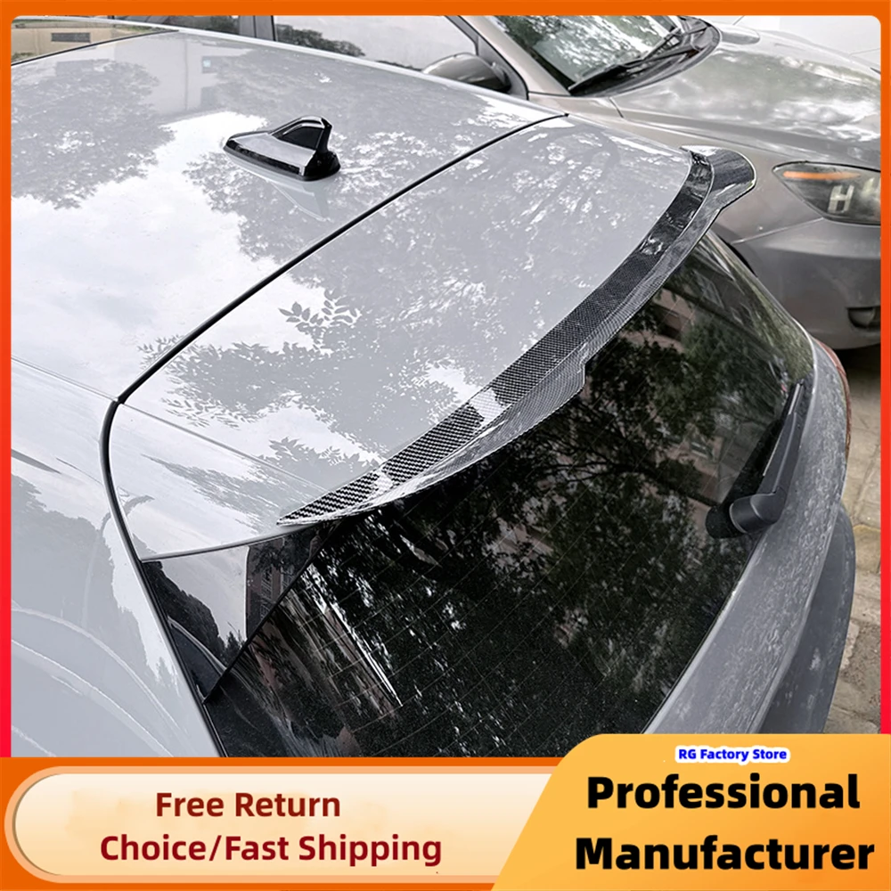 Maxton Style Car Rear Roof Spoiler Tail Wing For VW Golf MK8 Golf 8 GTI GTD R 2020-2023 Rear Spoiler Cap Rear Trunk Wing Bodykit
