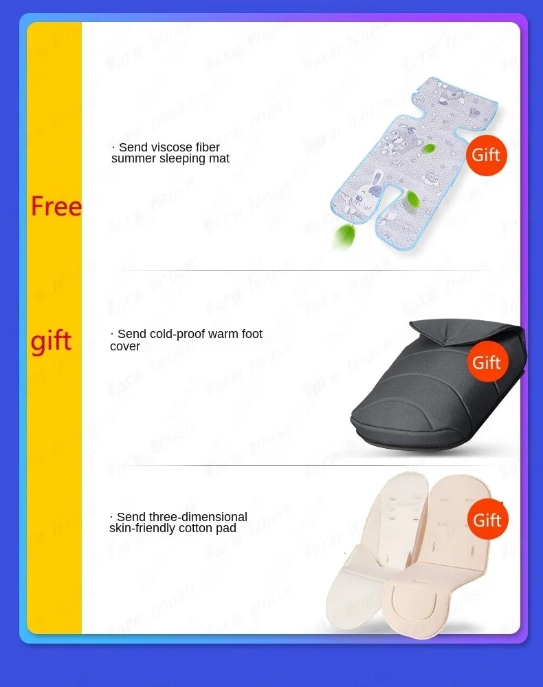 2024 New Baby Stroller 3 in 1with bassinet and car seat eggshell PU leather high quality luxury pram for newborn carriage