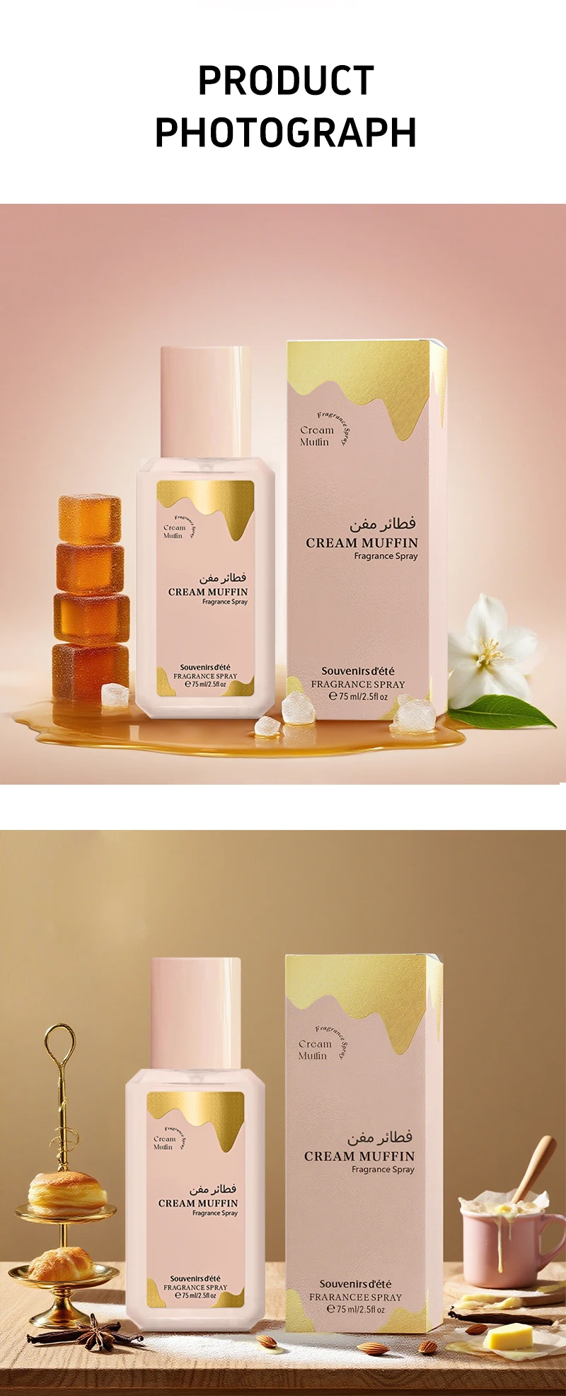 Floral Women's Light Fragrance, Fresh and Sweet Floral Notes, Elegant and Long-Lasting Fragrance, Suitable for Romantic Dates
