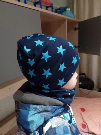 New Fashion Baby Hat Scarf Set Baby Head Cover Spring Girls Boys Warm Neck Collar Kids Beanies Sets Cotton Children Hats Scarf