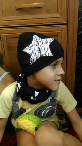 New Fashion Baby Hat Scarf Set Baby Head Cover Spring Girls Boys Warm Neck Collar Kids Beanies Sets Cotton Children Hats Scarf