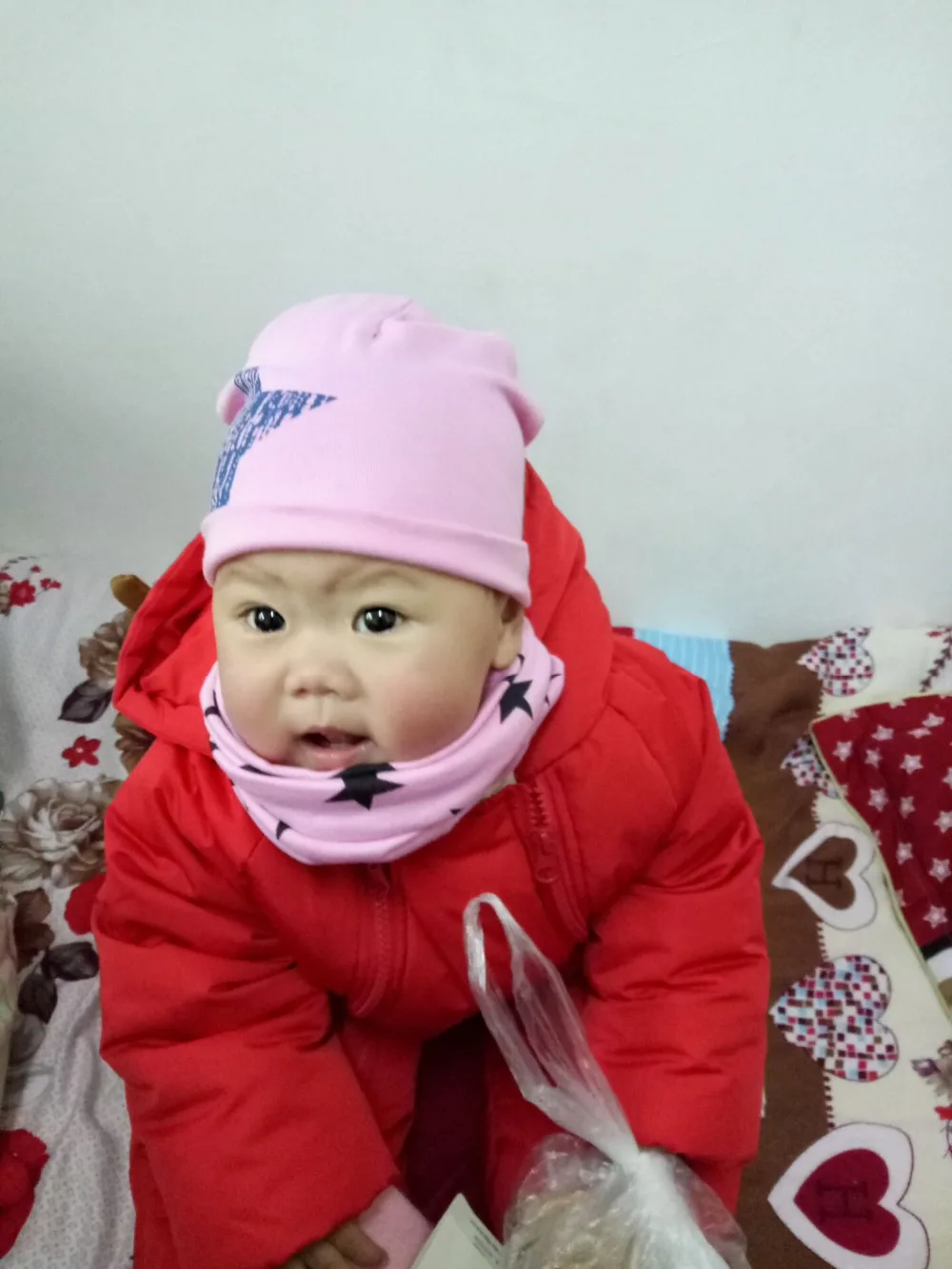 New Fashion Baby Hat Scarf Set Baby Head Cover Spring Girls Boys Warm Neck Collar Kids Beanies Sets Cotton Children Hats Scarf