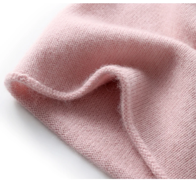 New Winter Cashmere Knitted Unisex Warm Hat High Quality Solid Leisure Sleeve Hat Men's And Women's High Quality Hat