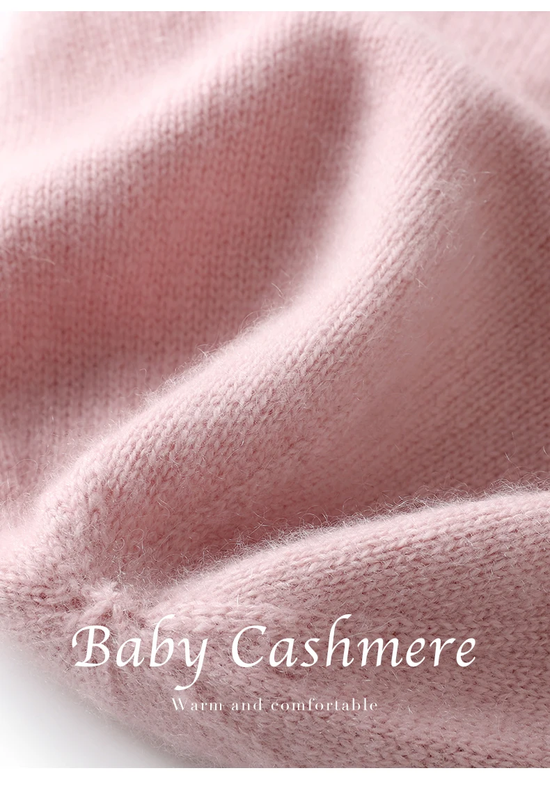 New Winter Cashmere Knitted Unisex Warm Hat High Quality Solid Leisure Sleeve Hat Men's And Women's High Quality Hat