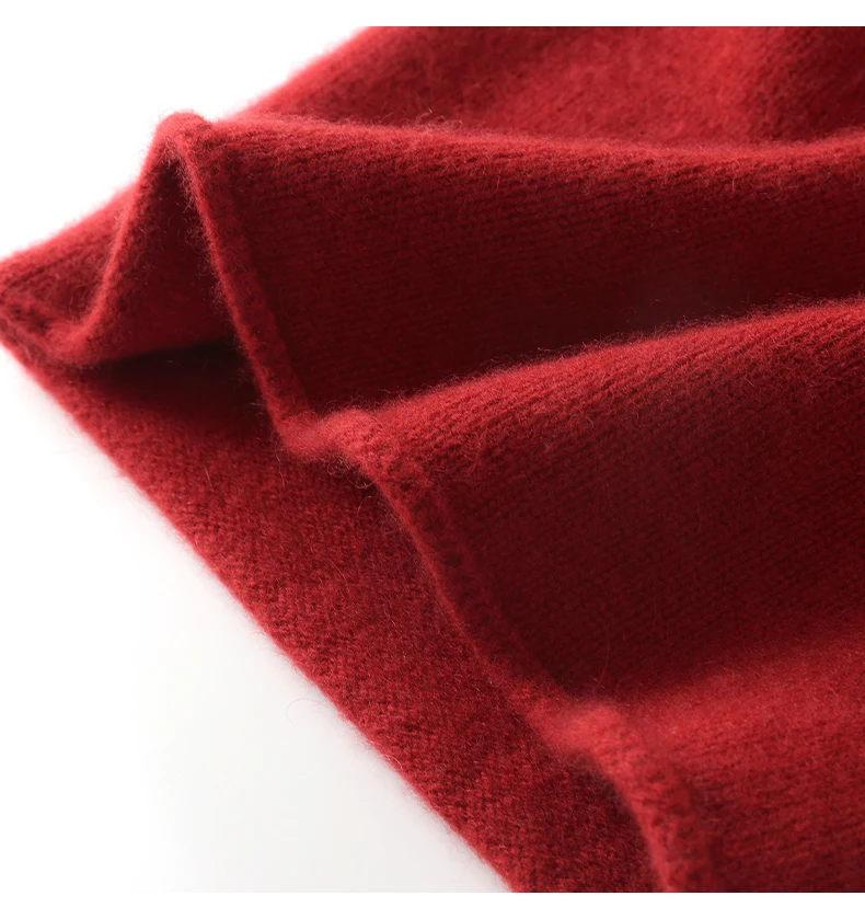 New Winter Cashmere Knitted Unisex Warm Hat High Quality Solid Leisure Sleeve Hat Men's And Women's High Quality Hat