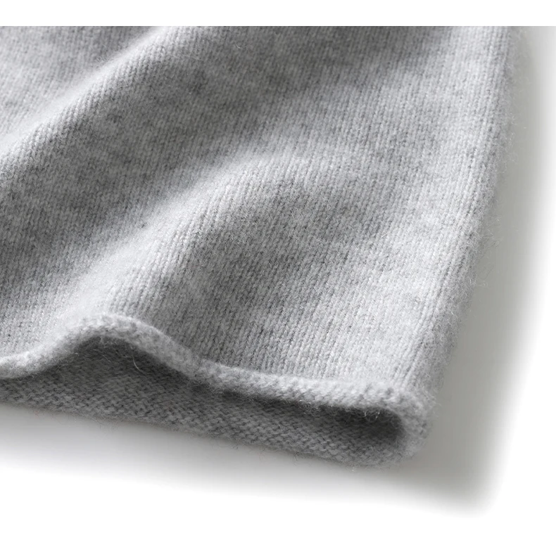New Winter Cashmere Knitted Unisex Warm Hat High Quality Solid Leisure Sleeve Hat Men's And Women's High Quality Hat