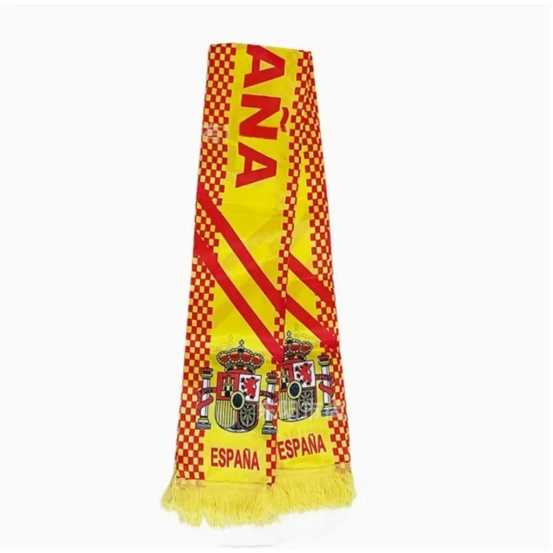 2026 Football Scarves: Brazil, Argentina, Germany, Spain, France, USA, Mexico, Canada – Designer Knitted Scarves