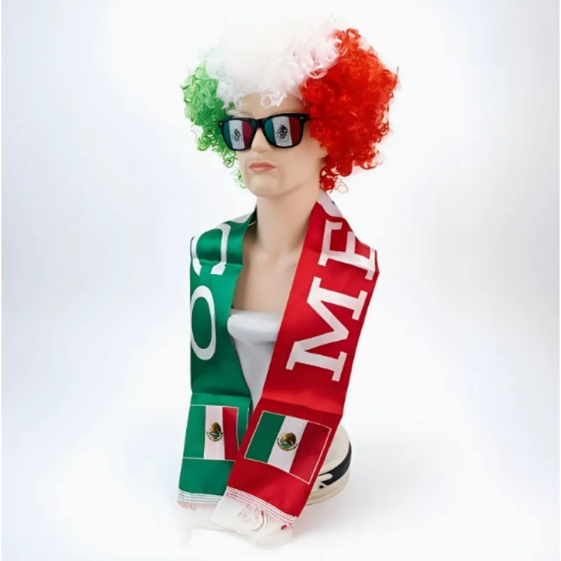 2026 Football Scarves: Brazil, Argentina, Germany, Spain, France, USA, Mexico, Canada – Designer Knitted Scarves