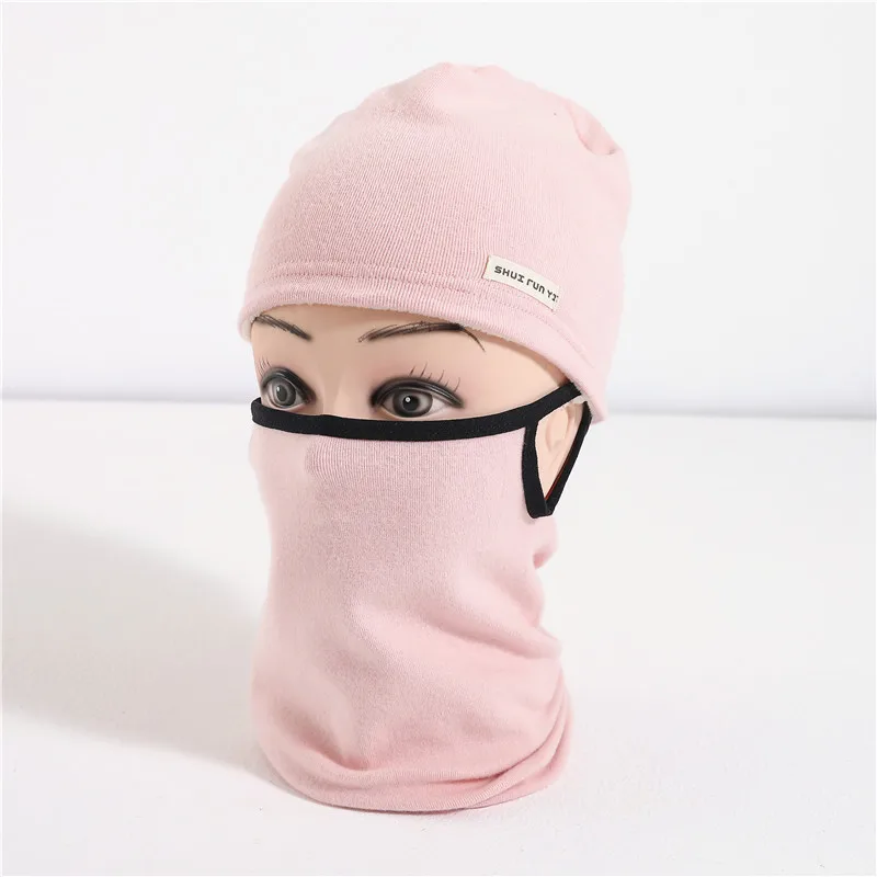 New Spring Autumn Girls Hat Scarf Set Cartoon Owl Star Swan Baby Boy Girls Hat Set Children Hat Scarf-Collar Cotton Kids Hat Set