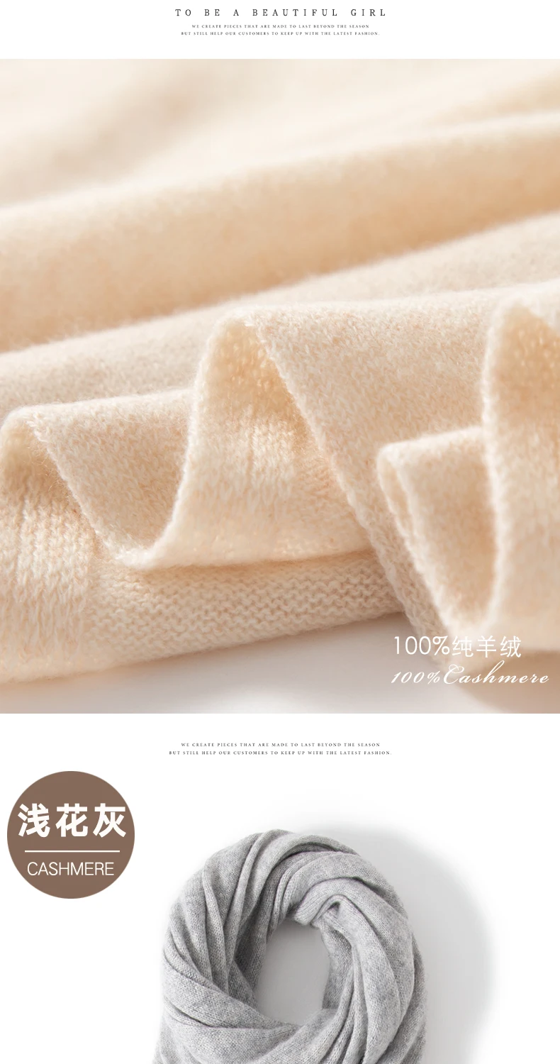 Scarf Women 100% Pashmina Knitting 180*45cm 19Colors Top Grade 2023 Winter Autumn Soft Warm Laides Pure Cashmere Scarves