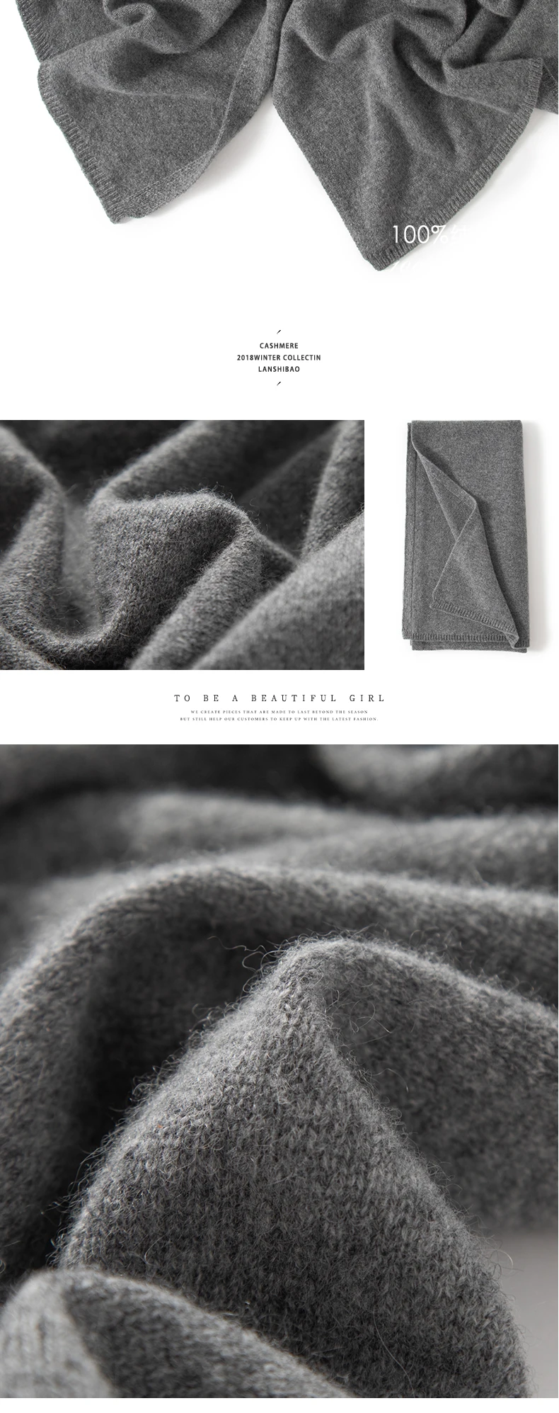 Scarf Women 100% Pashmina Knitting 180*45cm 19Colors Top Grade 2023 Winter Autumn Soft Warm Laides Pure Cashmere Scarves