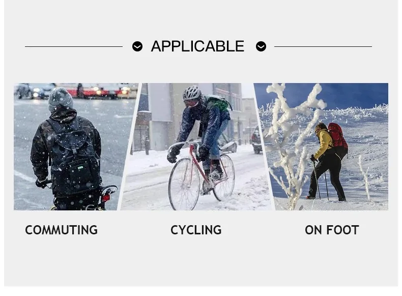 Non-slip Motorcycle Gloves for Men, Touch Screen, Black, Outdoor Cycling, Gym, Fitness, Sports, Running, Warm, Autumn, Winter
