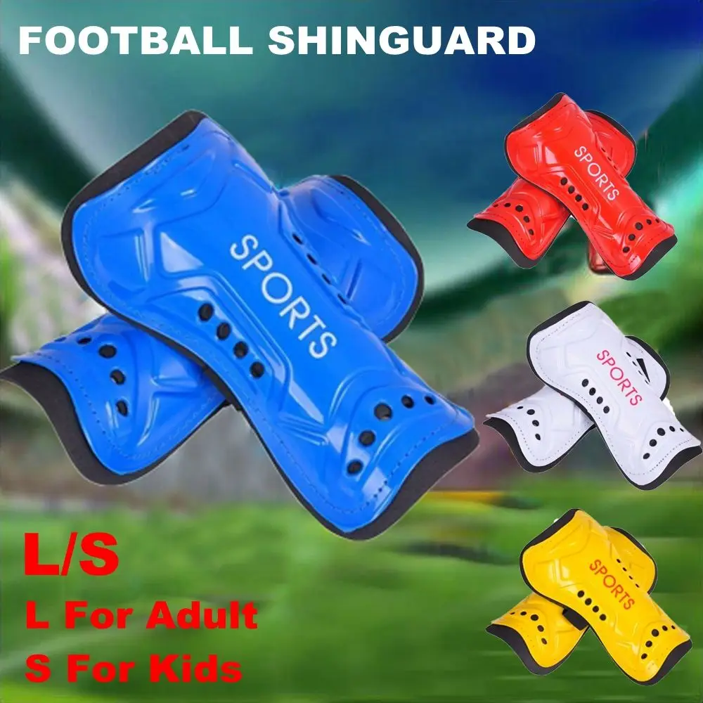 1Pair Adult/Kid Soccer Training Crashproof Calf Protectior Leg Sleeves Children Teens Football Protege Tibia Safety Shin Guards