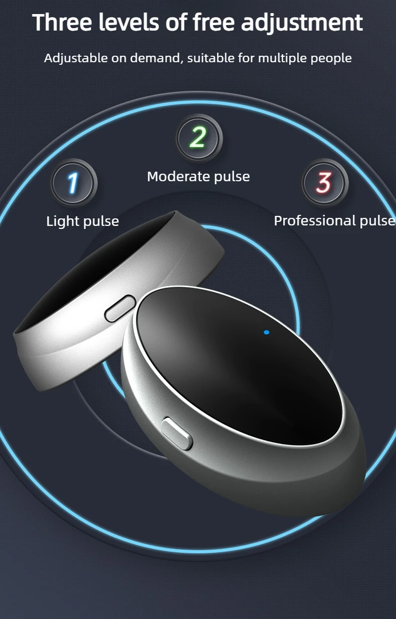 2026 New Anti-Snore Device with Dual-Pulse Stimulation - Sleep Apnea Relief, Snore Reduction, Muscle Trainer for Silent Night