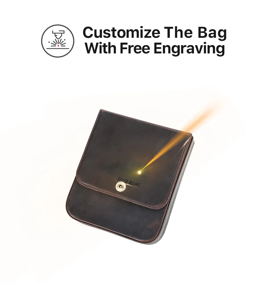 CONTACT'S FAMILY Genuine Leather Cigar Humidor Box Travel Cigar Case for 4 Cigars Lighter Cutter Storage Smoking Accessories