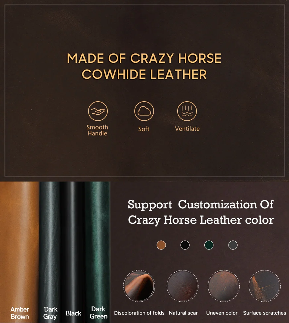 CONTACT'S FAMILY Genuine Leather Cigar Humidor Box Travel Cigar Case for 4 Cigars Lighter Cutter Storage Smoking Accessories