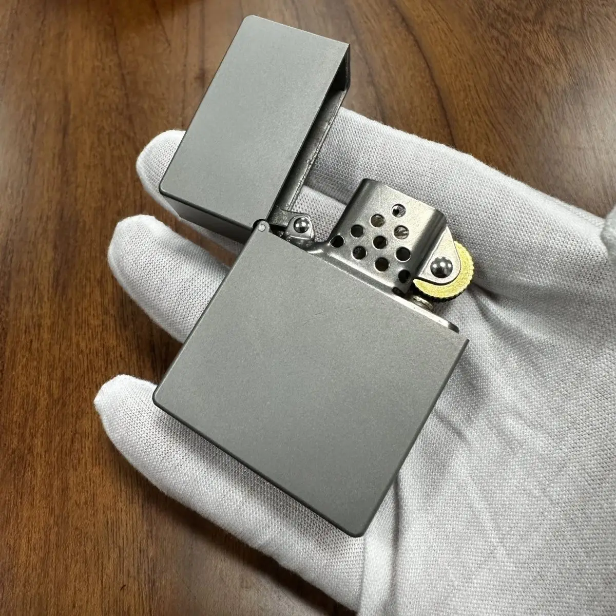 ZORRO New 860 Pure Titanium Fuel Lighter, CNC Integrated Hollow Lighter, Cigarette Accessories, Men's Gift