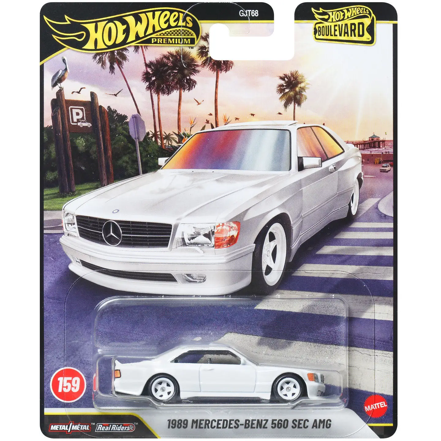 Stock Genuine Hot Wheels Premium Diecast Car Model Boulevard Enzo Ferrari Collectible GJT68 Surprise Gift Toy Car