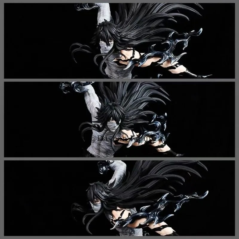 23cm Bleach Hollow Ichigo Action Figure Collectible Doll Saigo No Getsuga Tenshou Hollowfied Kurosaki Ichigo Statue Model Toys