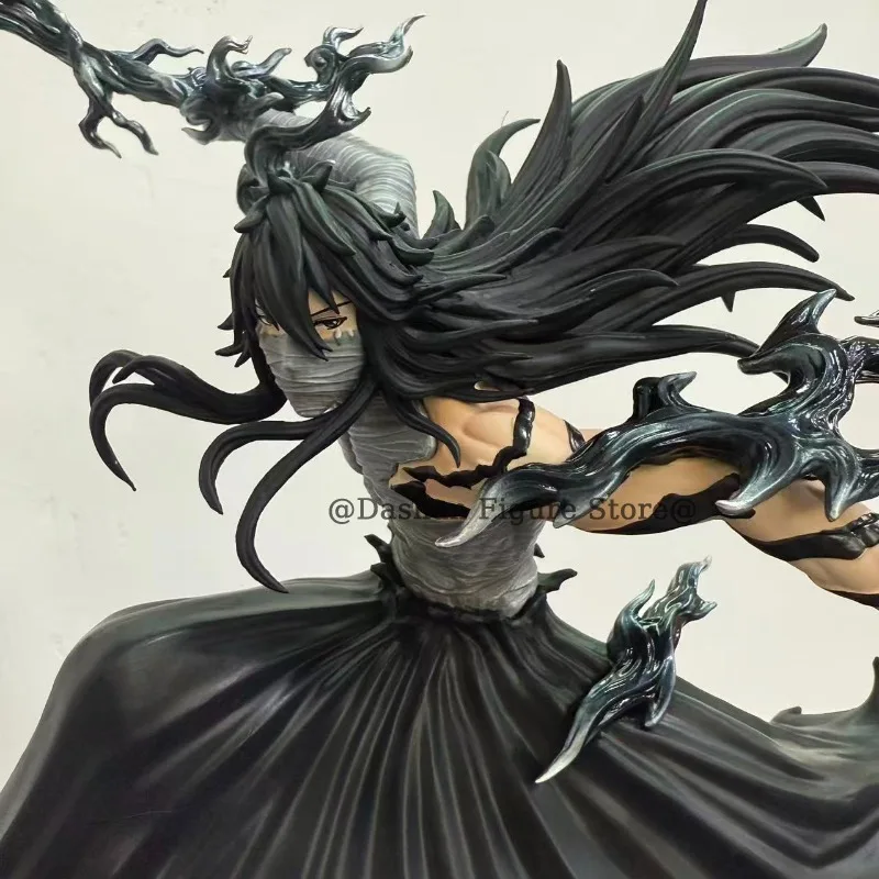 23cm Bleach Hollow Ichigo Action Figure Collectible Doll Saigo No Getsuga Tenshou Hollowfied Kurosaki Ichigo Statue Model Toys