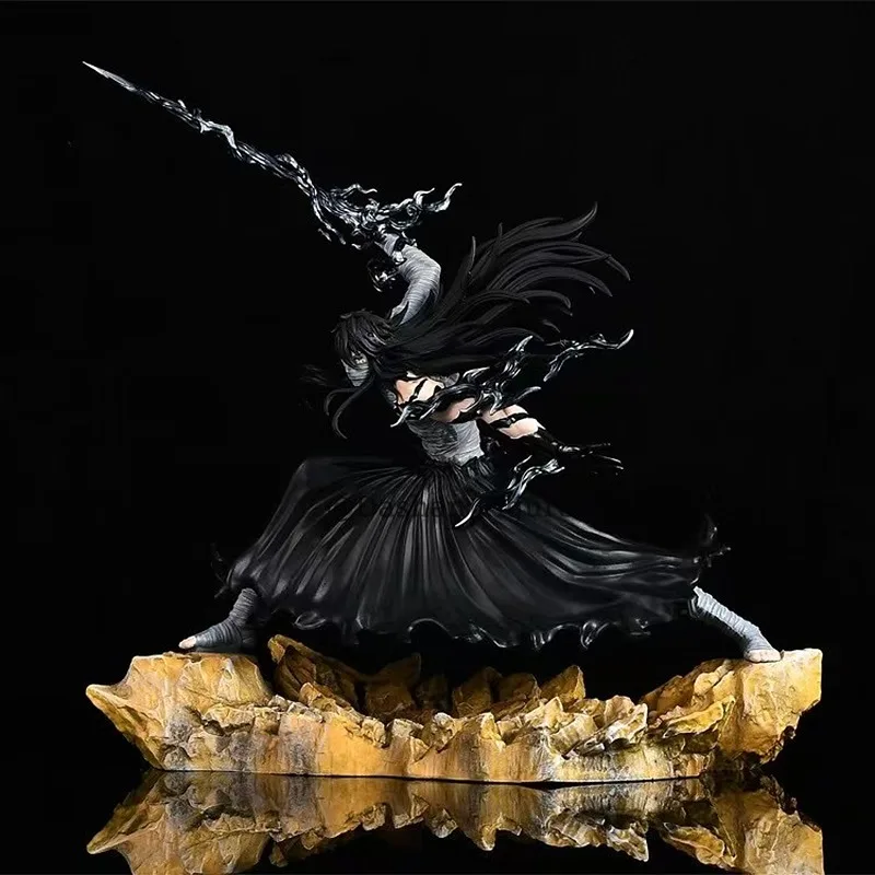 23cm Bleach Hollow Ichigo Action Figure Collectible Doll Saigo No Getsuga Tenshou Hollowfied Kurosaki Ichigo Statue Model Toys