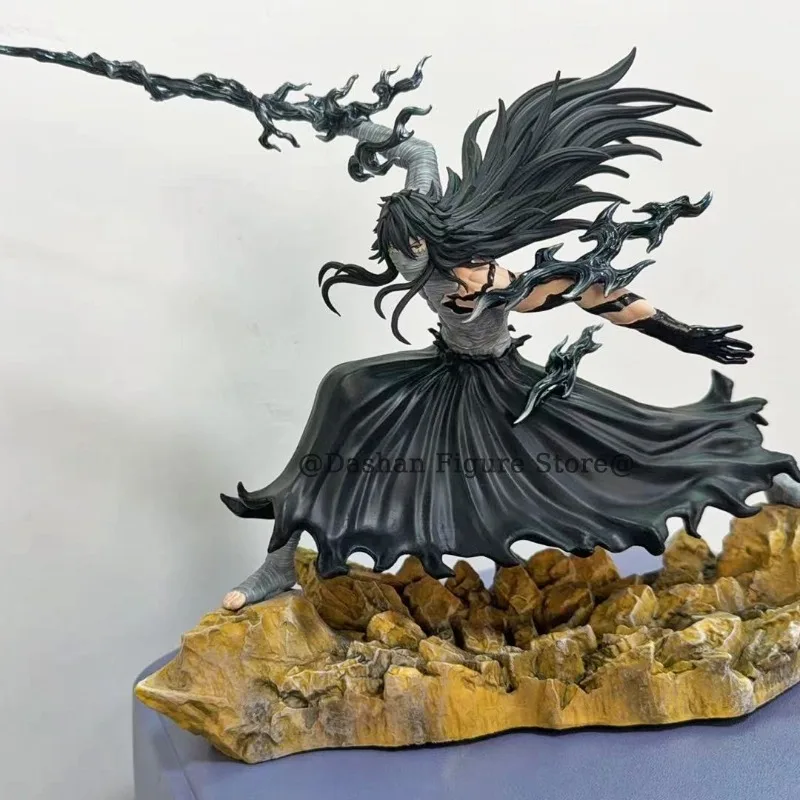 23cm Bleach Hollow Ichigo Action Figure Collectible Doll Saigo No Getsuga Tenshou Hollowfied Kurosaki Ichigo Statue Model Toys