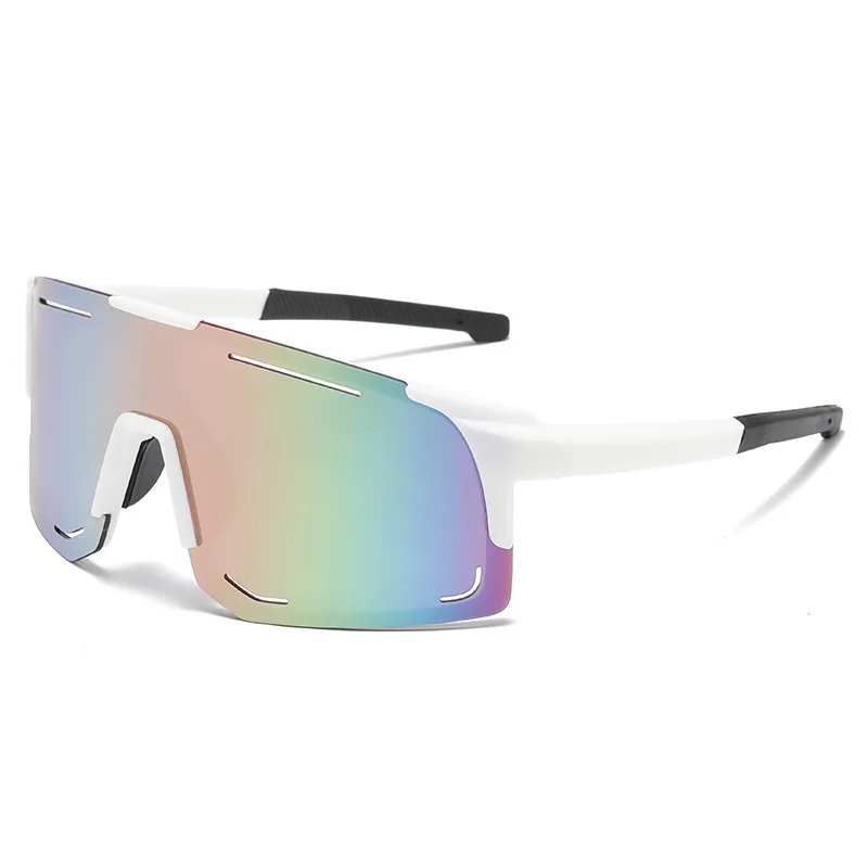 Sports Wrap Around Sunglasses For Women Men Large One Piece Sun Shades For Cycling Fishing Skiing Fashion Sun Glasses UV400