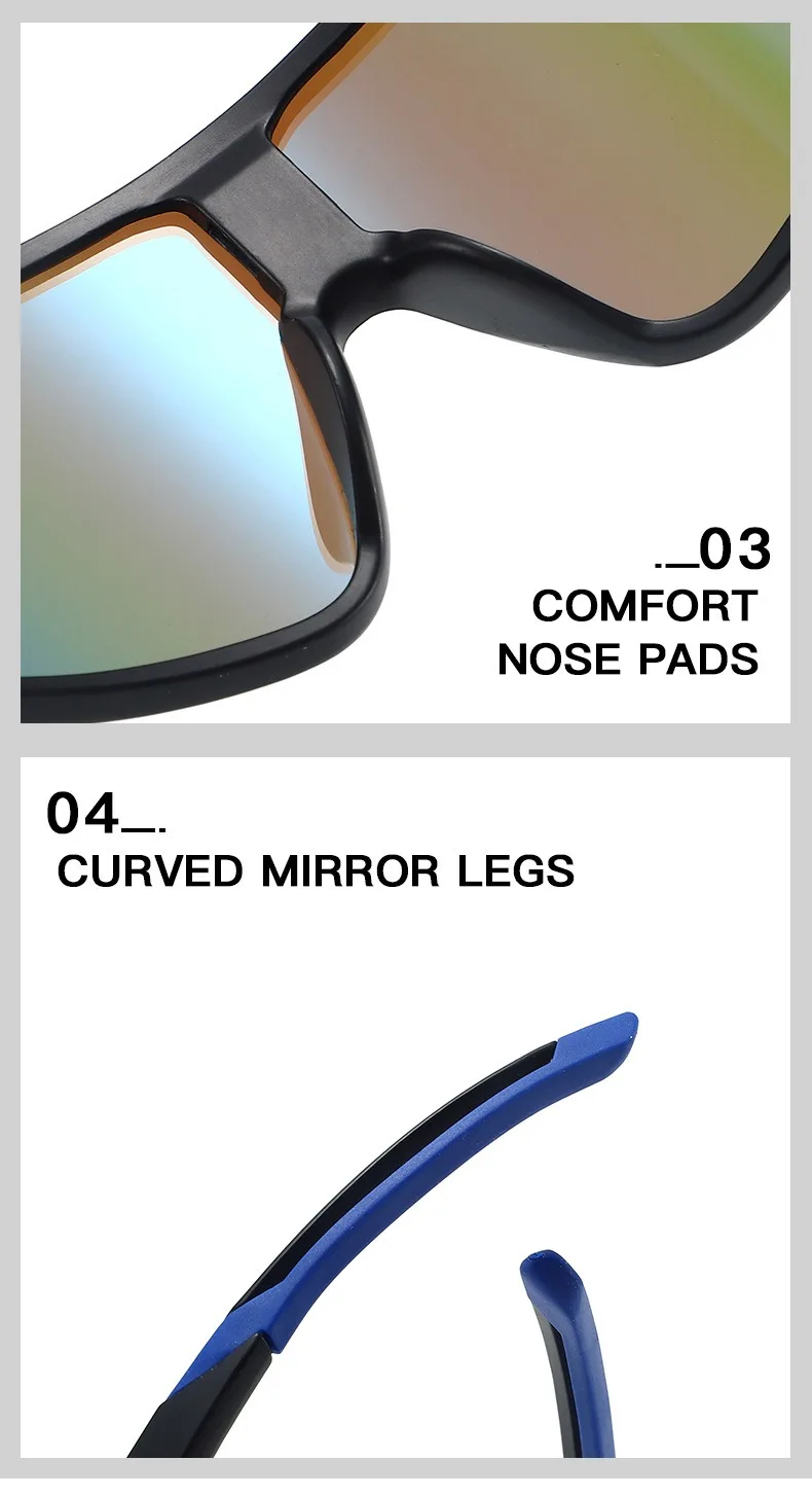 GIANT Top Seller Cycling Glasses UV400 Anti Fog REVO Lenses HD Clarity CE/ANSI Certified Cateye Design MTB/Road Bike