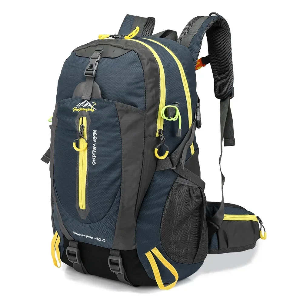 40L Water Resistant Travel Backpack for Hiking Camping Trekking Climbing Lightweight Laptop Daypack Men Women Outdoor Rucksack